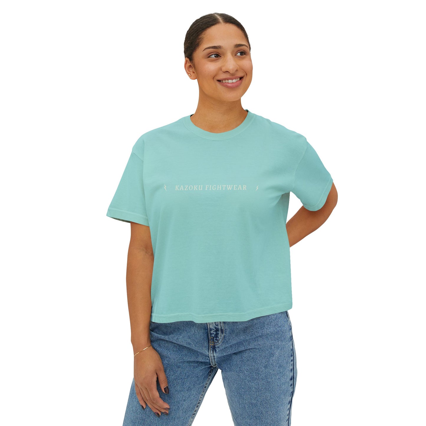 Jiu Jitsu Hair Don't Care Women's Boxy Tee