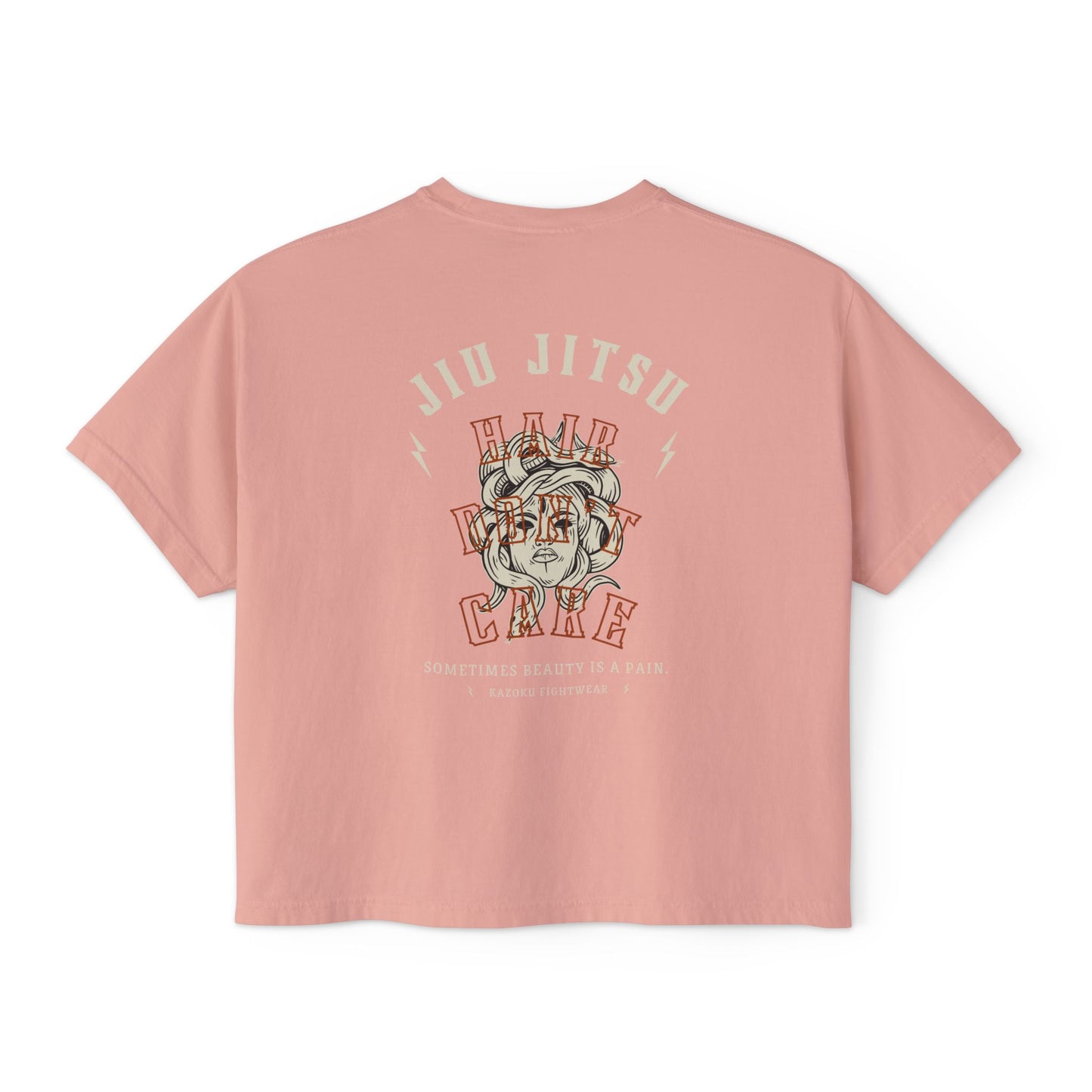 Jiu Jitsu Hair Don't Care Women's Boxy Tee