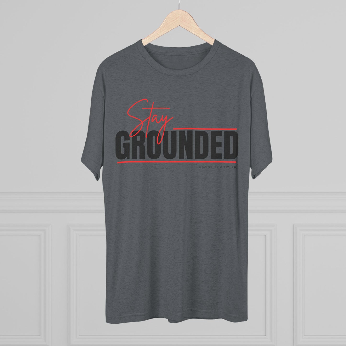 Stay Grounded Unisex Tri-Blend Tee