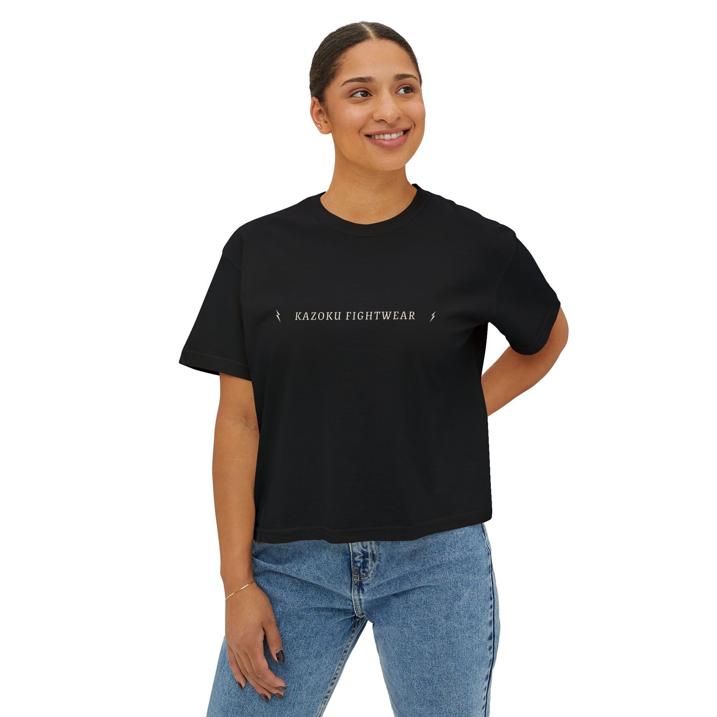 Jiu Jitsu Hair Don't Care Women's Boxy Tee