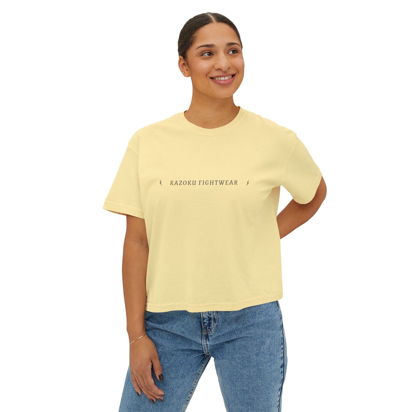 Jiu Jitsu Hair Don't Care Women's Boxy Tee