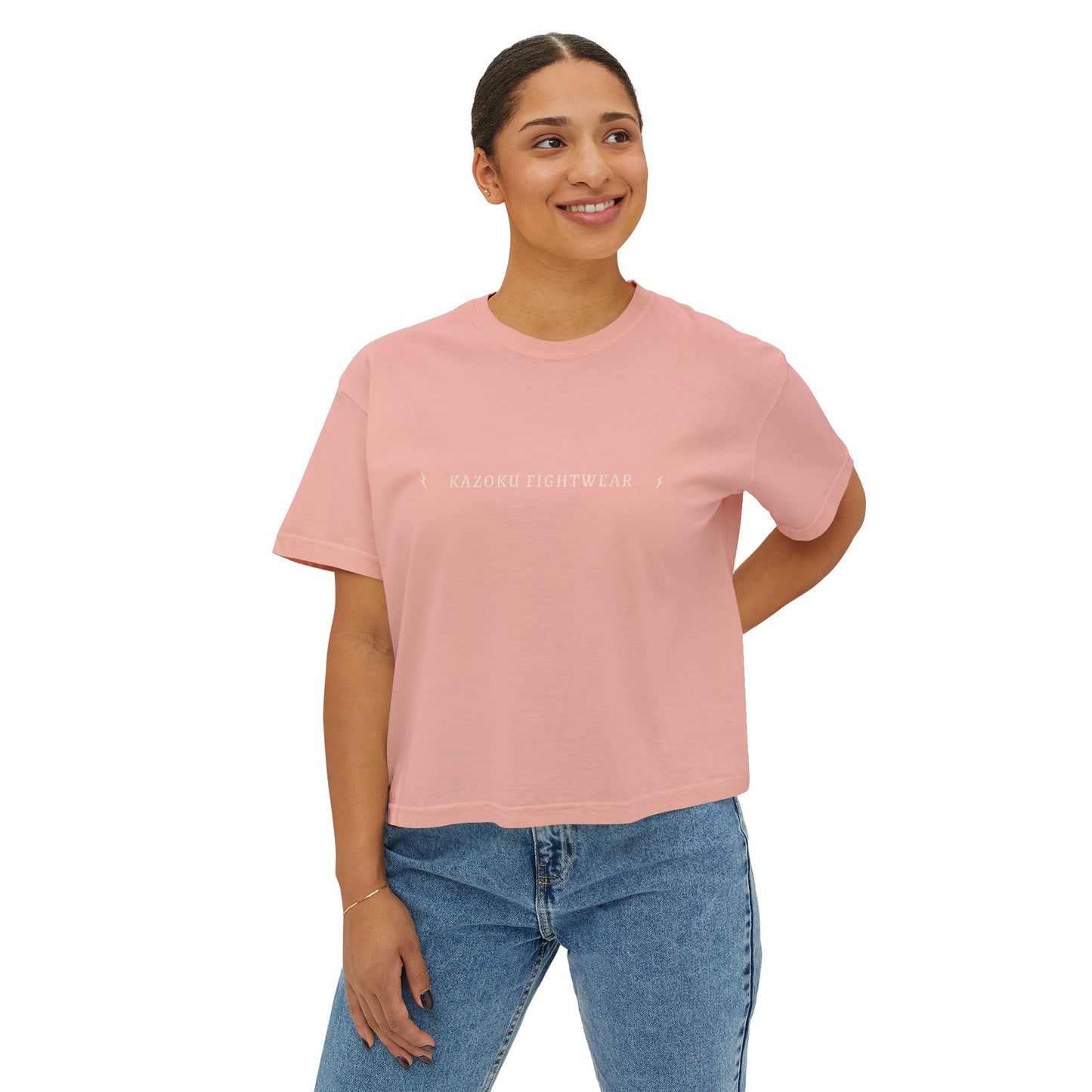 Jiu Jitsu Hair Don't Care Women's Boxy Tee