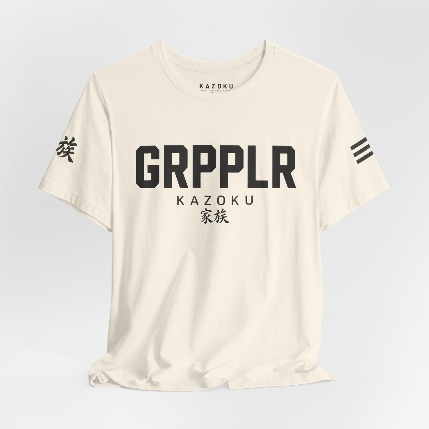 'GRPPLR' NO VOWEL Athletic Tee — Drop 001