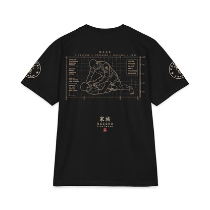 BASE "Build a Strong Base" T-Shirt — Grappling Jiu-Jitsu Training Tee