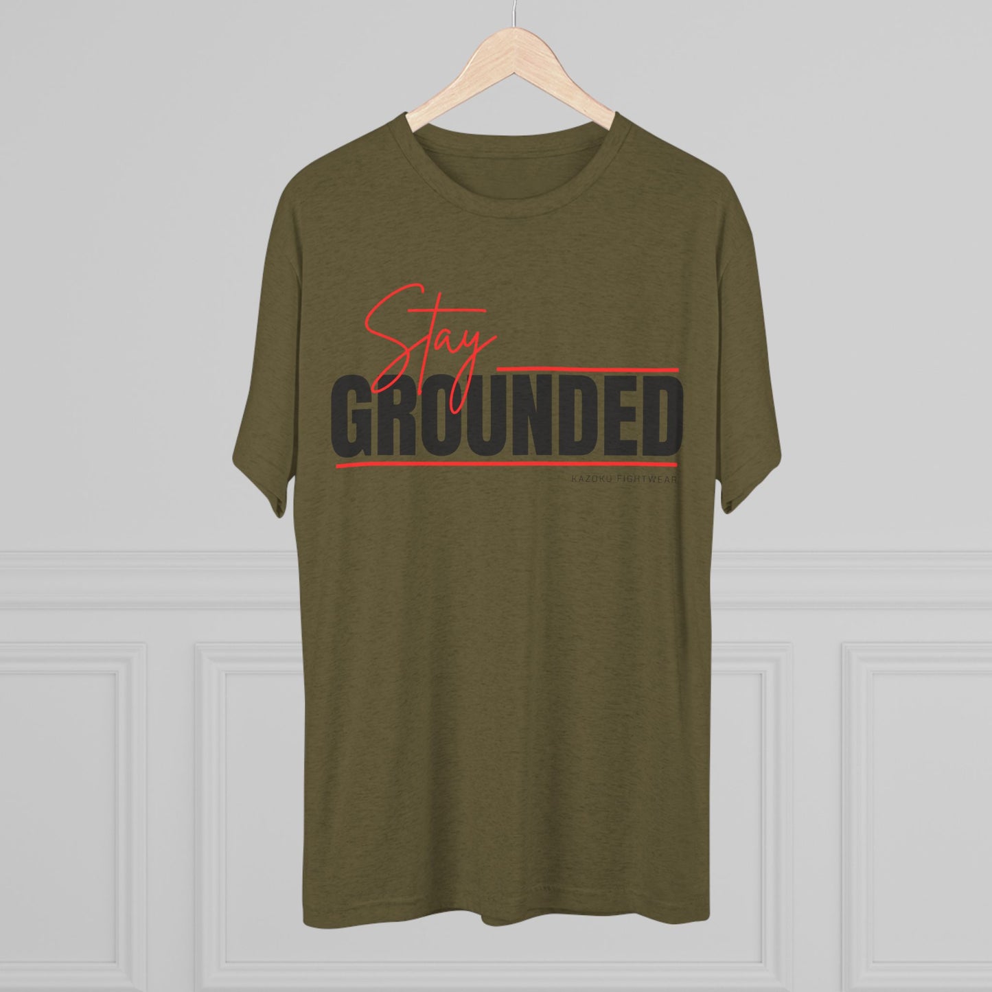 Stay Grounded Unisex Tri-Blend Tee