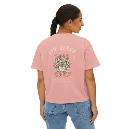 Jiu Jitsu Hair Don't Care Women's Boxy Tee