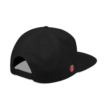'KAZOKU' Snapback Hat — Streetwear Flat-Brim Cap
