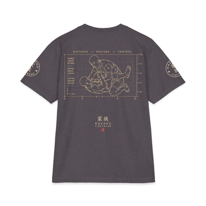 Frames Martial Arts Tee — 'Frames: Structure • Control • Defend' Graphic T-Shirt
