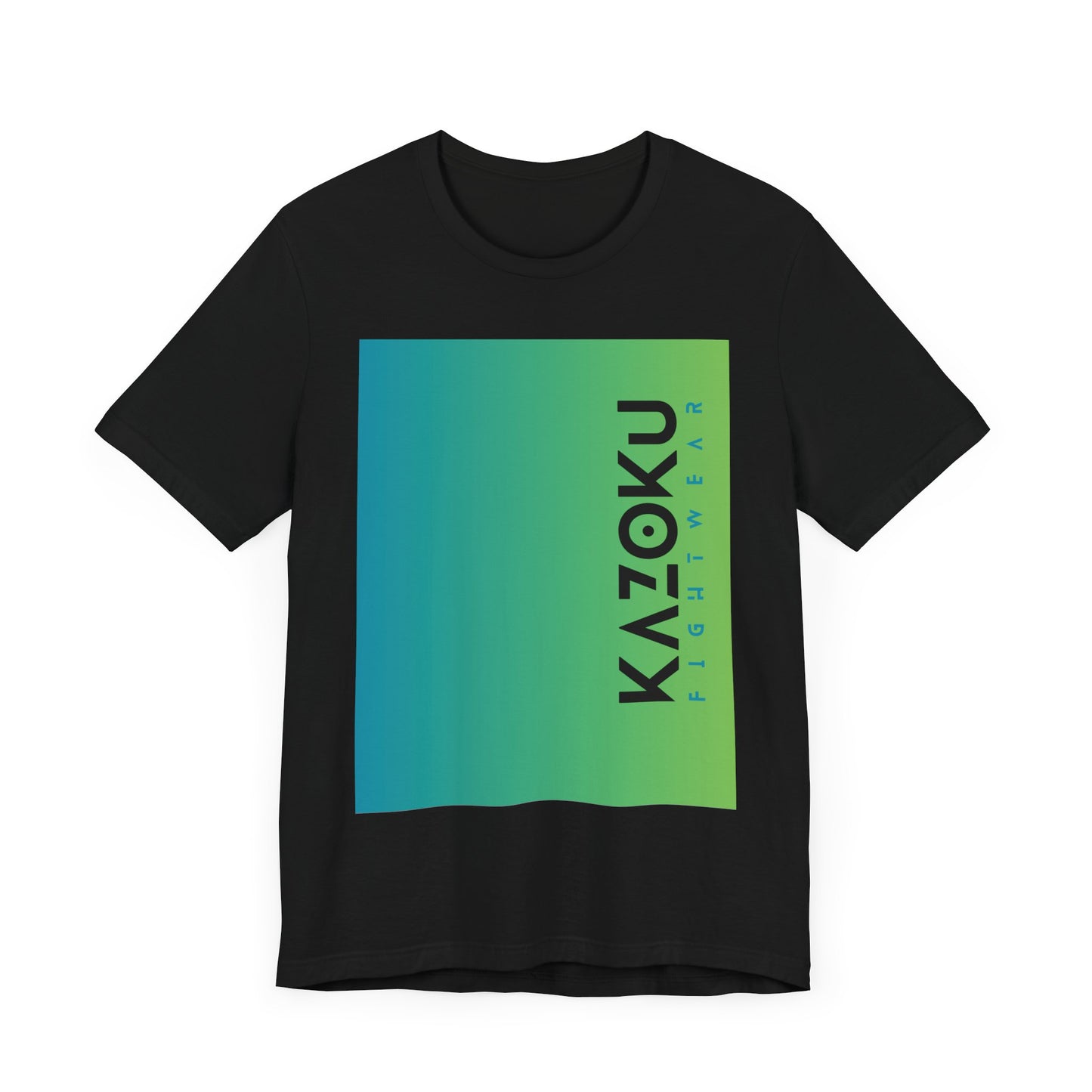 Faded Tee - Blue and Green Unisex Jersey Short Sleeve