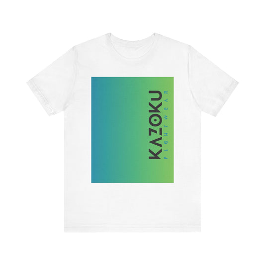 Faded Tee - Blue and Green Unisex Jersey Short Sleeve