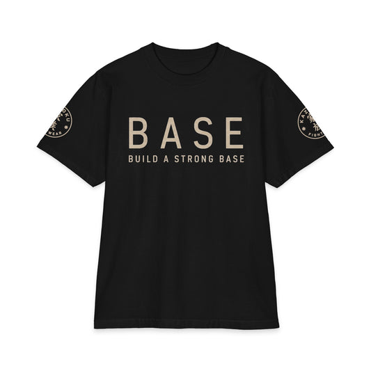 BASE "Build a Strong Base" T-Shirt — Grappling Jiu-Jitsu Training Tee