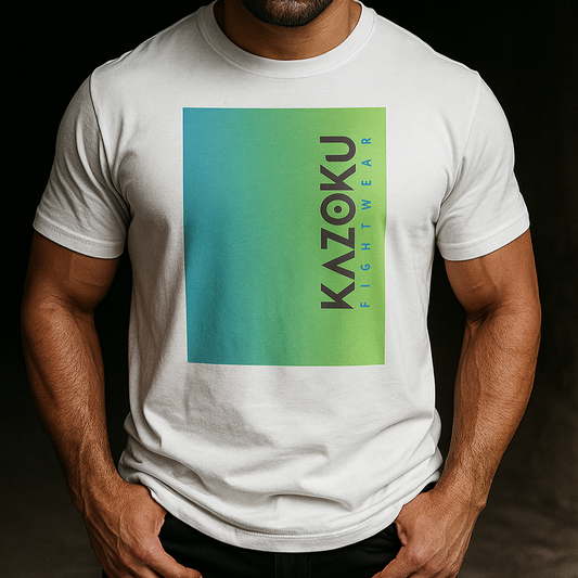 Faded Tee - Blue and Green Unisex Jersey Short Sleeve